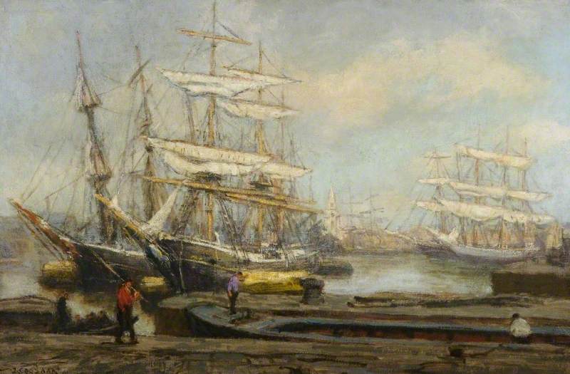 Rotterdam Boats — Jacobus Cornelis Wyand Cossaar