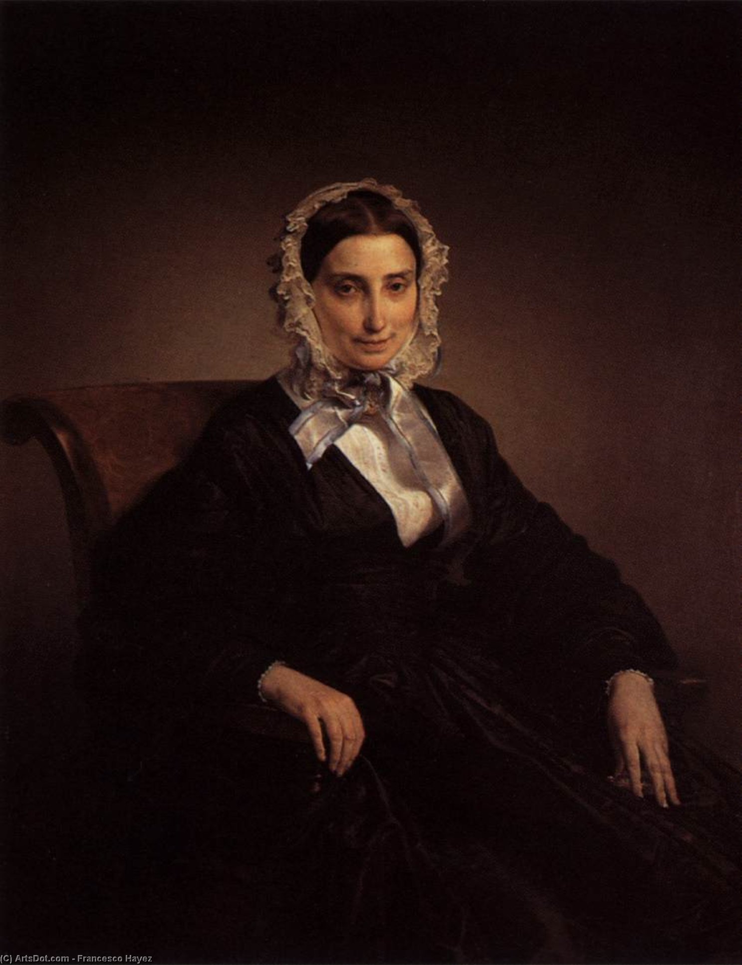 Portrait Of Teresa Barri Stampa — Francesco Hayez