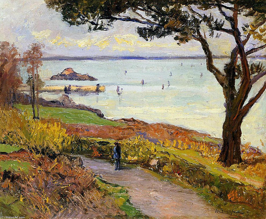 The Bay Of Douarnenez — Maxime Emile Louis Maufra