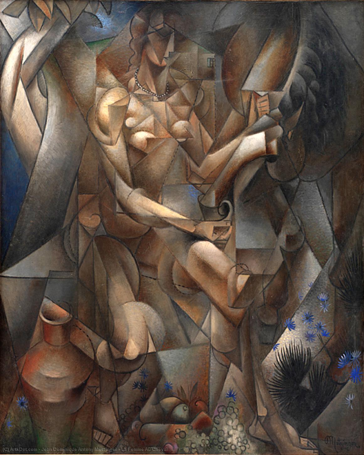 La Femme Au Cheval — Jean Dominique Antony Metzinger
