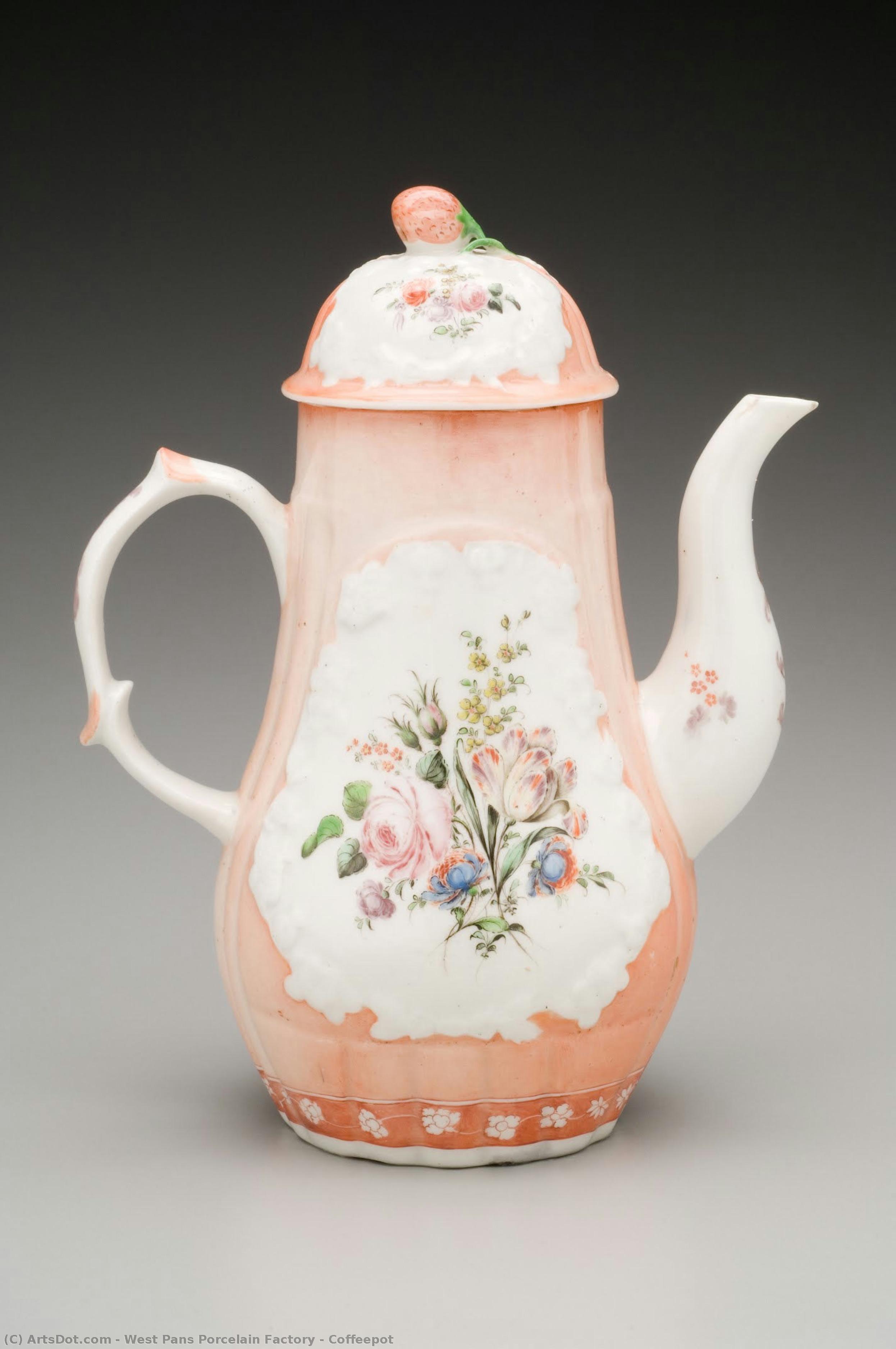 Coffeepot — West Pans Porcelain Factory