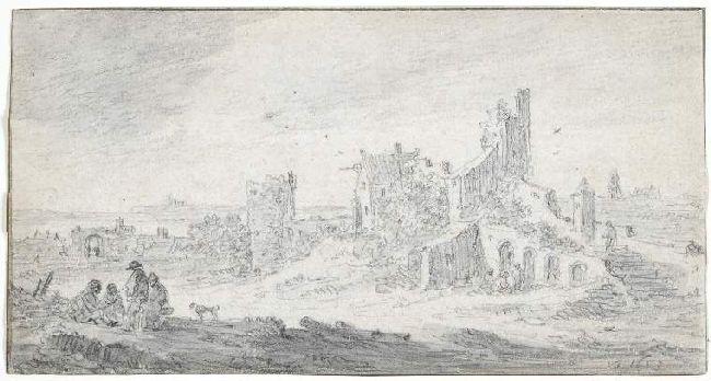 A Ruined Castle — Jan Josephszoon Van Goyen