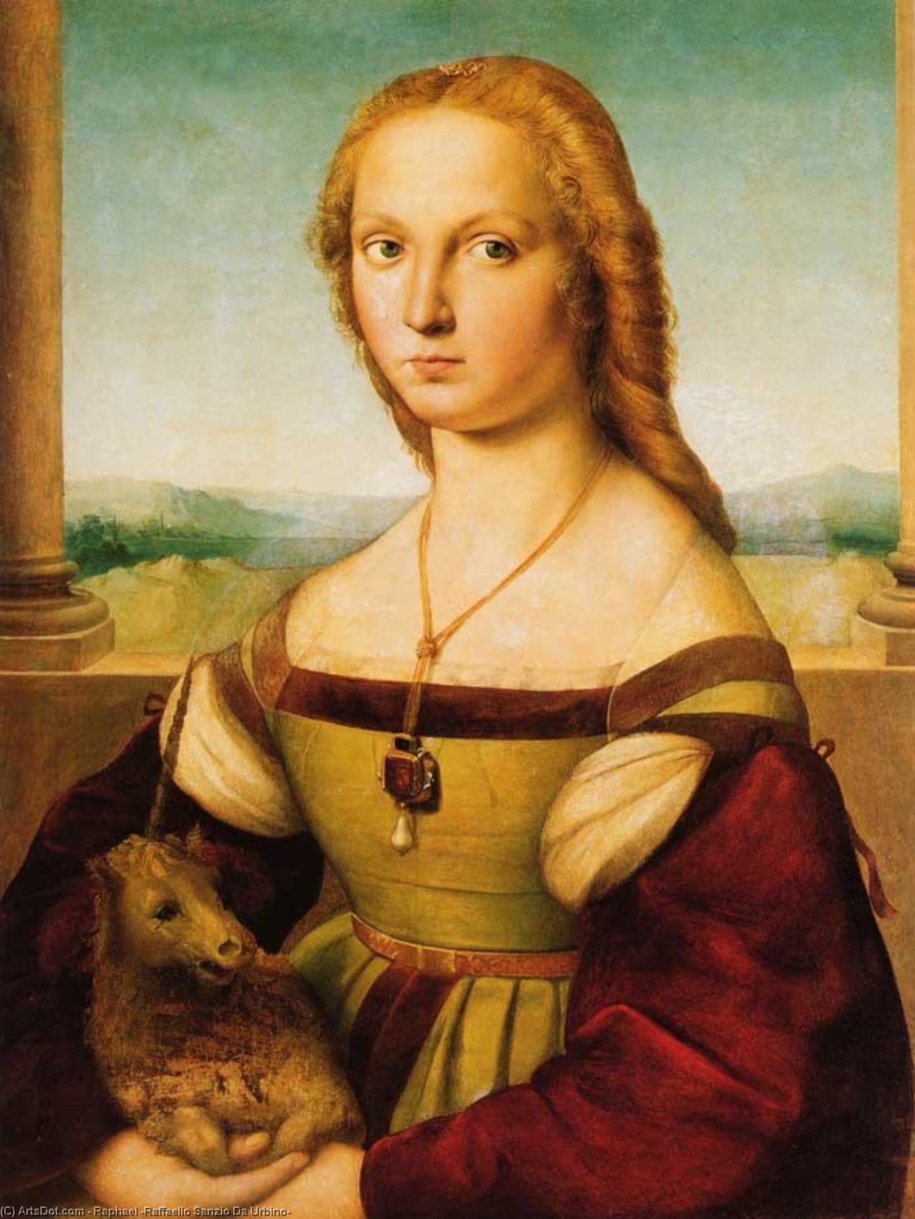 Lady With A Unicorn — Raphael