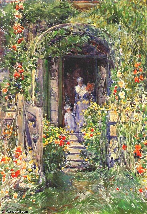 Isles Of Shoals Garden — Frederick Childe Hassam