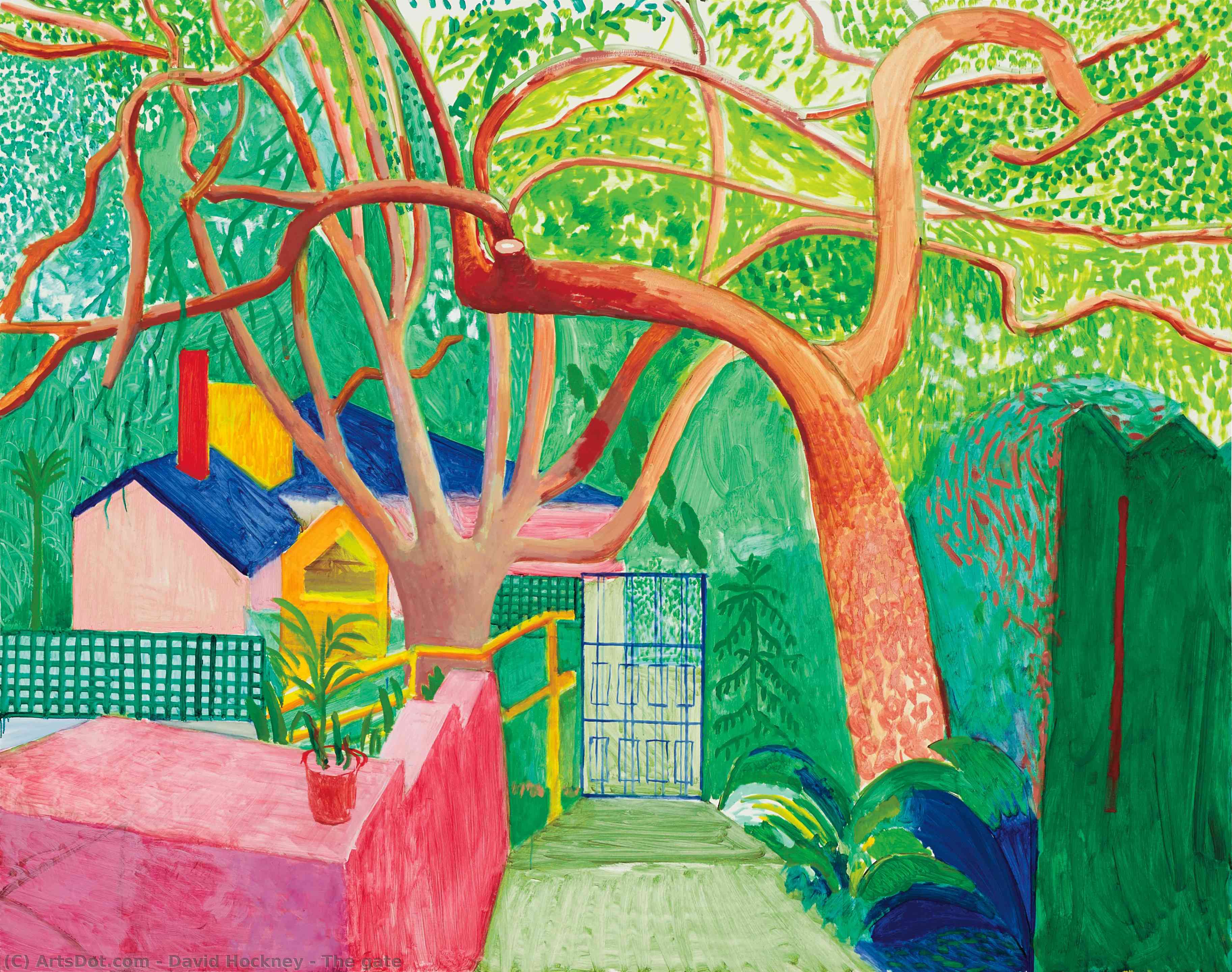 The Gate — Dejvid Hokni