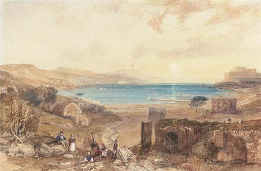 The Bay Of Baia, Naples — James Duffield Harding