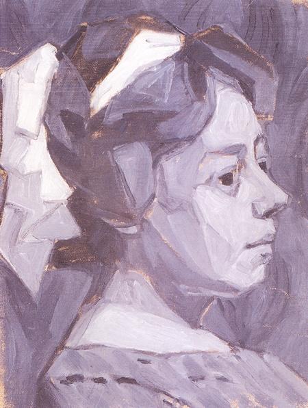 Portrait Of Wife — Oleksandr Bogomazov (alexander Bogomazov)