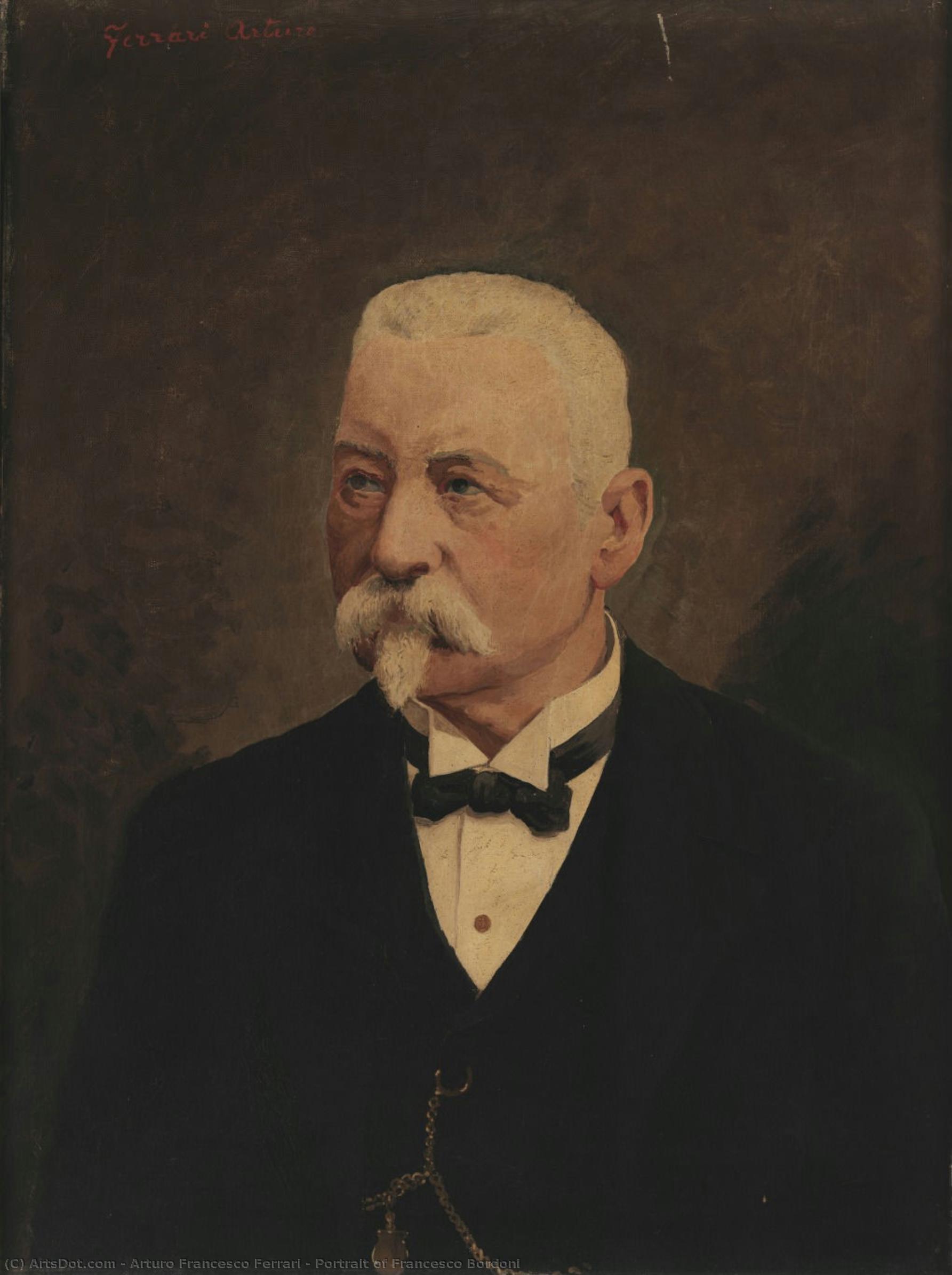 Portrait Of Francesco Bordoni — Arturo Francesco Ferrari