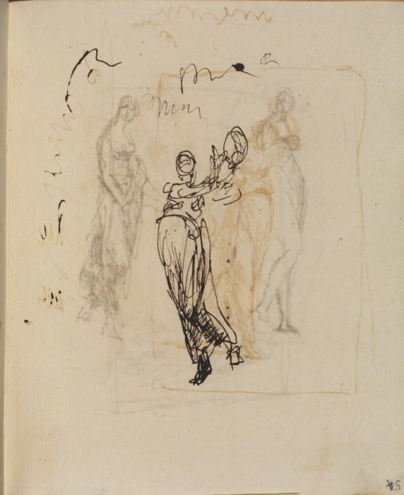 Page From A Sketchbook 65 — George Romney