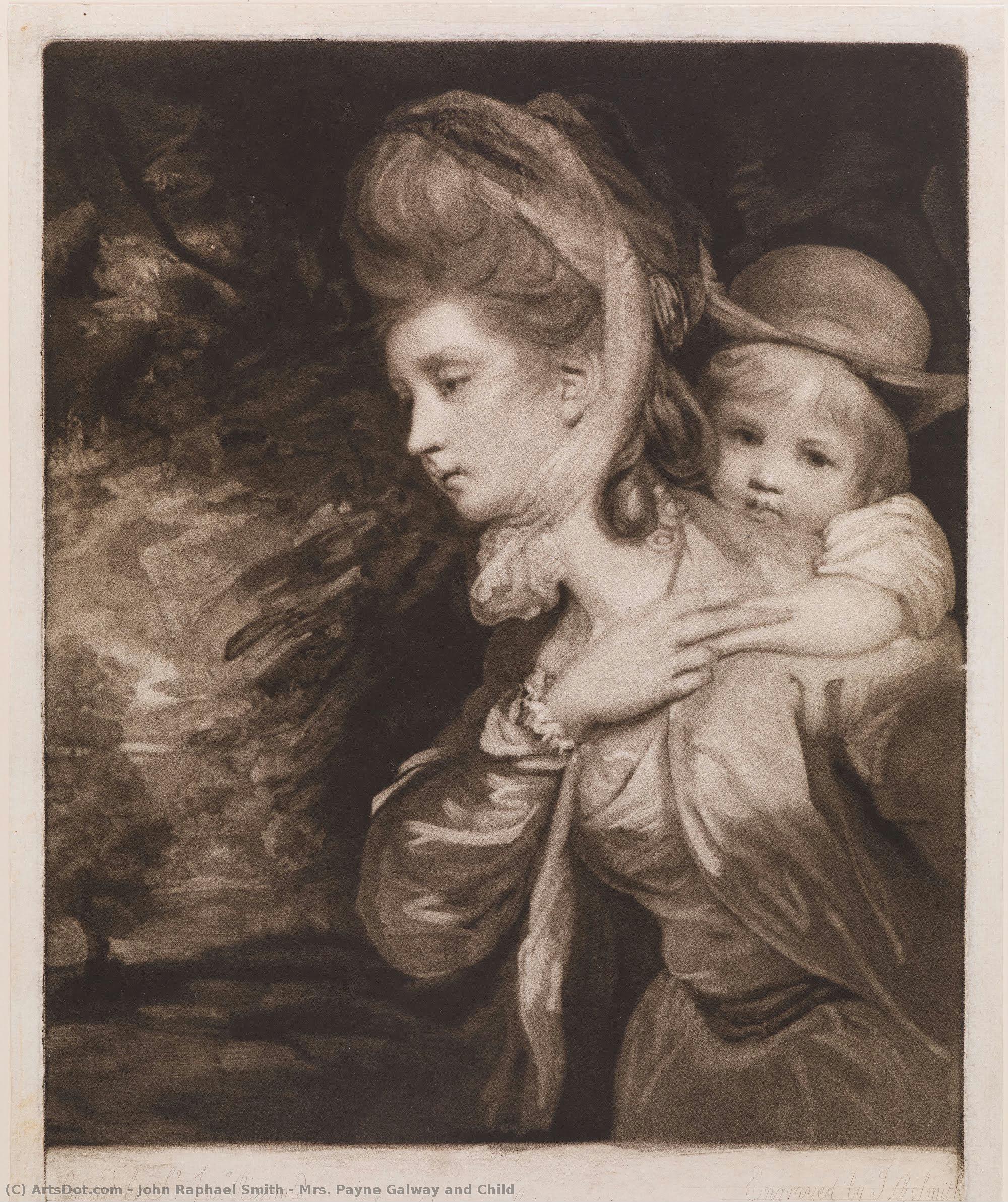 Mrs. Payne Galway And Child — Джон Рафаэл Смит