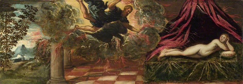 Jupiter And Semele — Jacopo Tintoretto