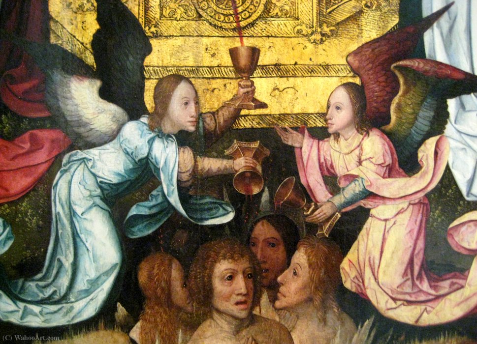 Blood Of Christ Tryptich(detail) — Jean Bellegambe
