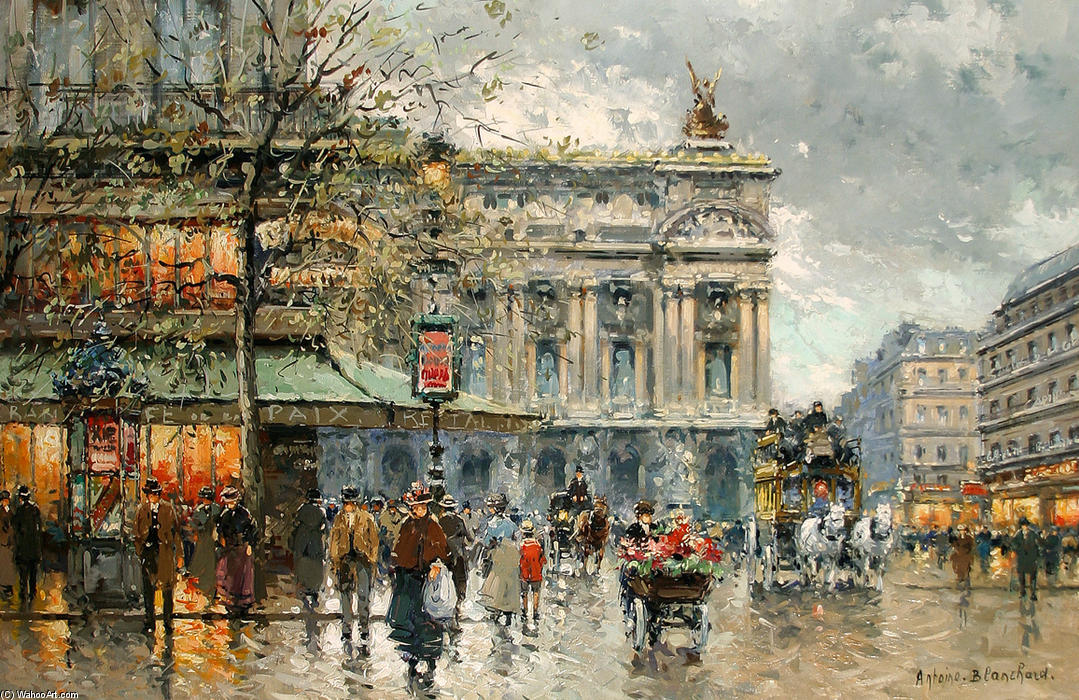 Café De La Paix — Antoine Blanchard (marcel Masson)