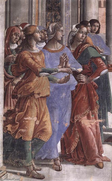 Presentation Of The Virgin At The Temple (detail) (10) — Domenico Ghirlandaio