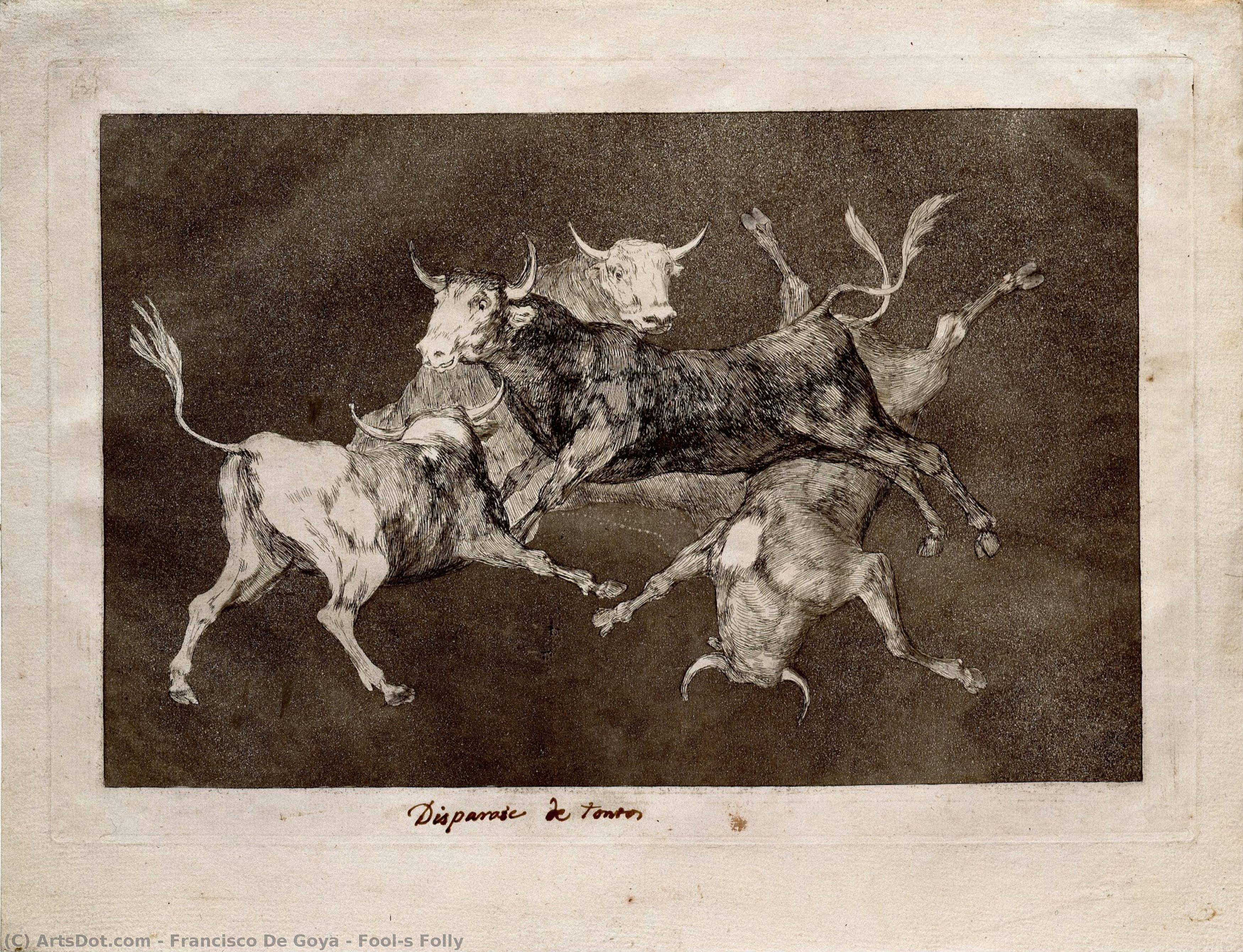 Fool`s Folly — Francisco José De Goya Y Lucientes