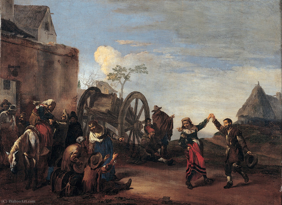 Bambocciata — Michelangelo Cerquozzi