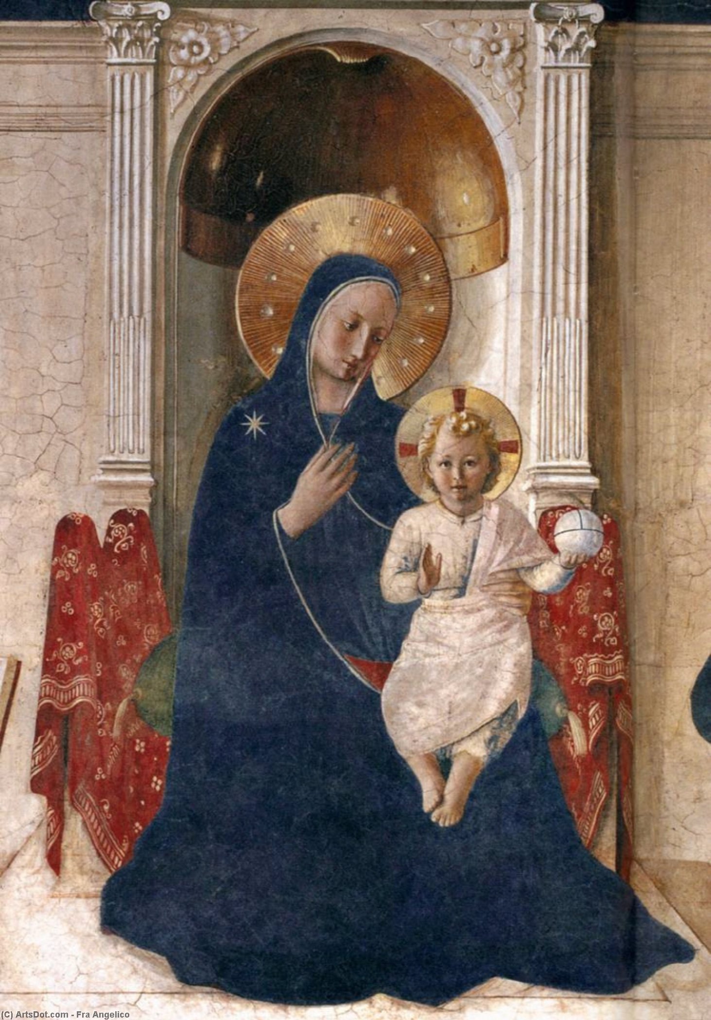 Sacra Conversazione (detail) — Fra Angelico