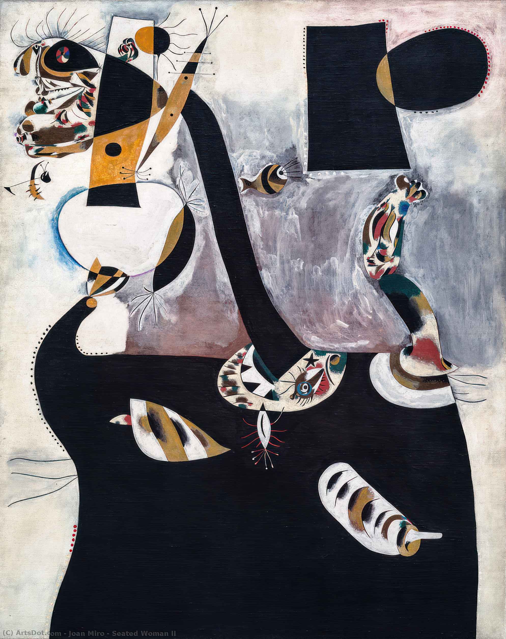 Seated Woman Ii — Joan Miró