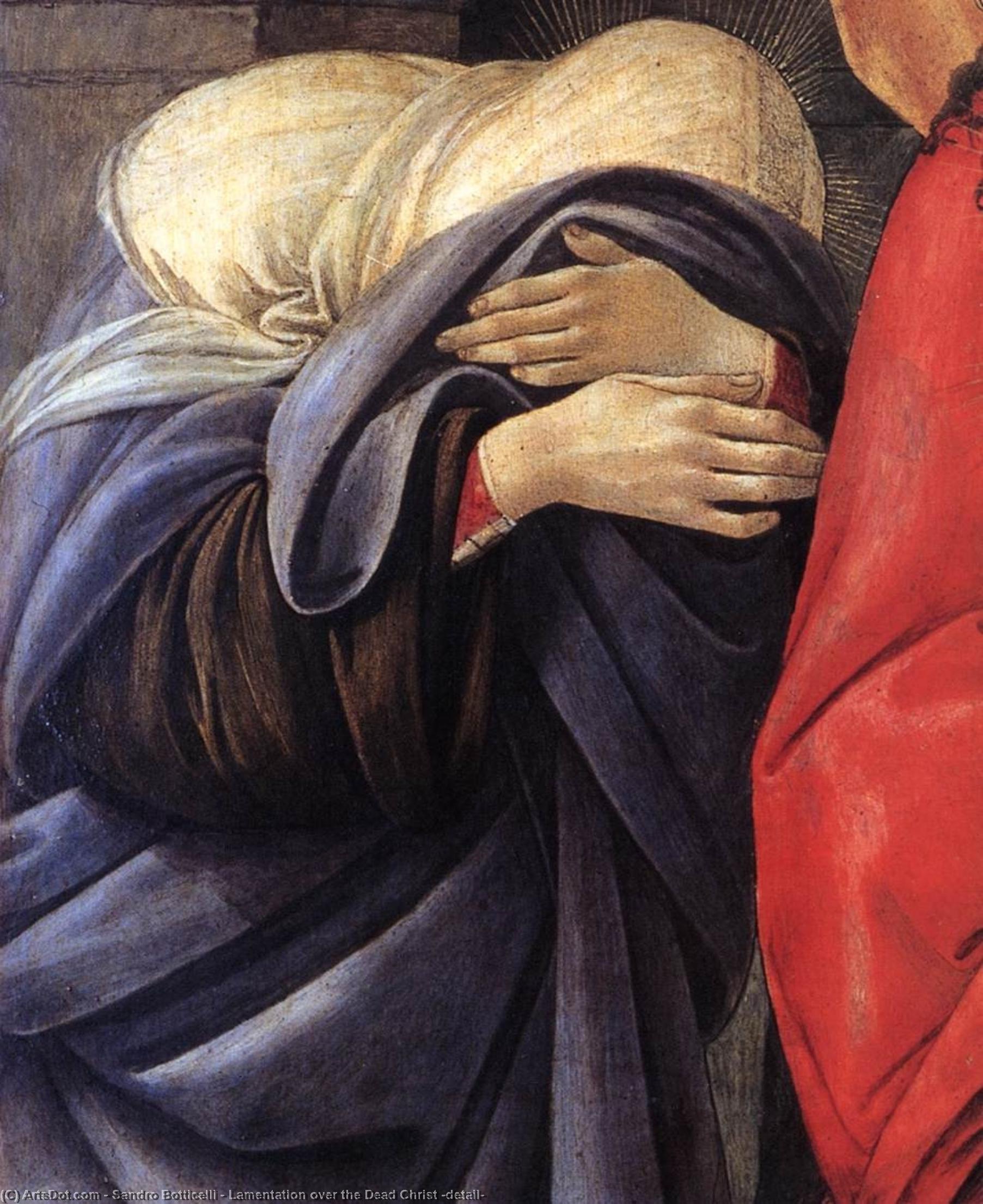 Lamentation Over The Dead Christ (detail) — Сандро Ботичели