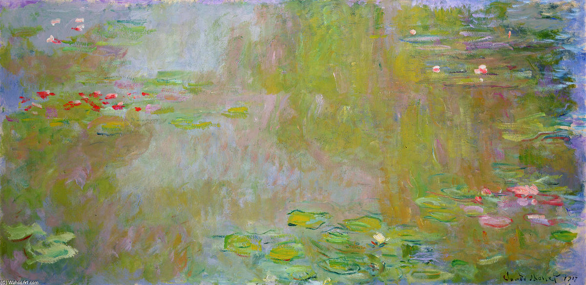 Lágrima De Lirios Acuáticos — Claude Monet