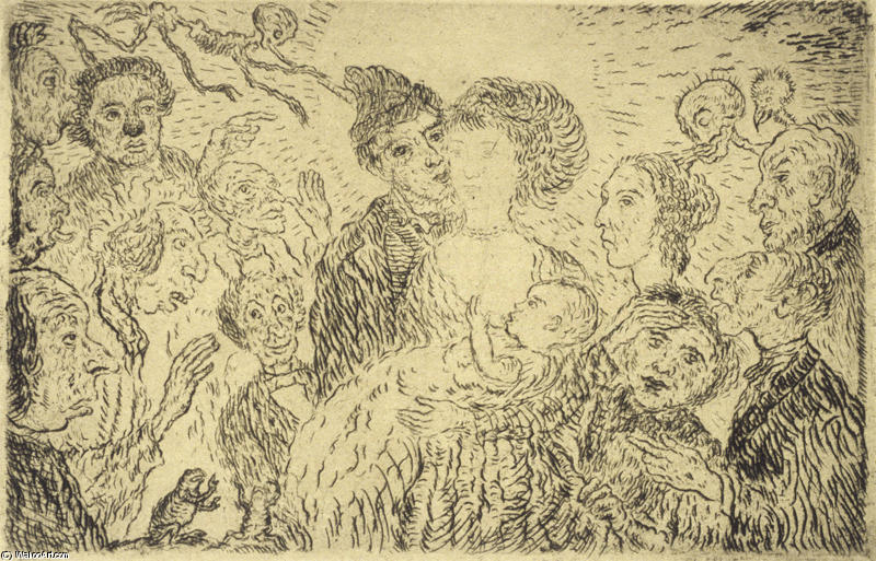 Celos (esquema) — James Ensor