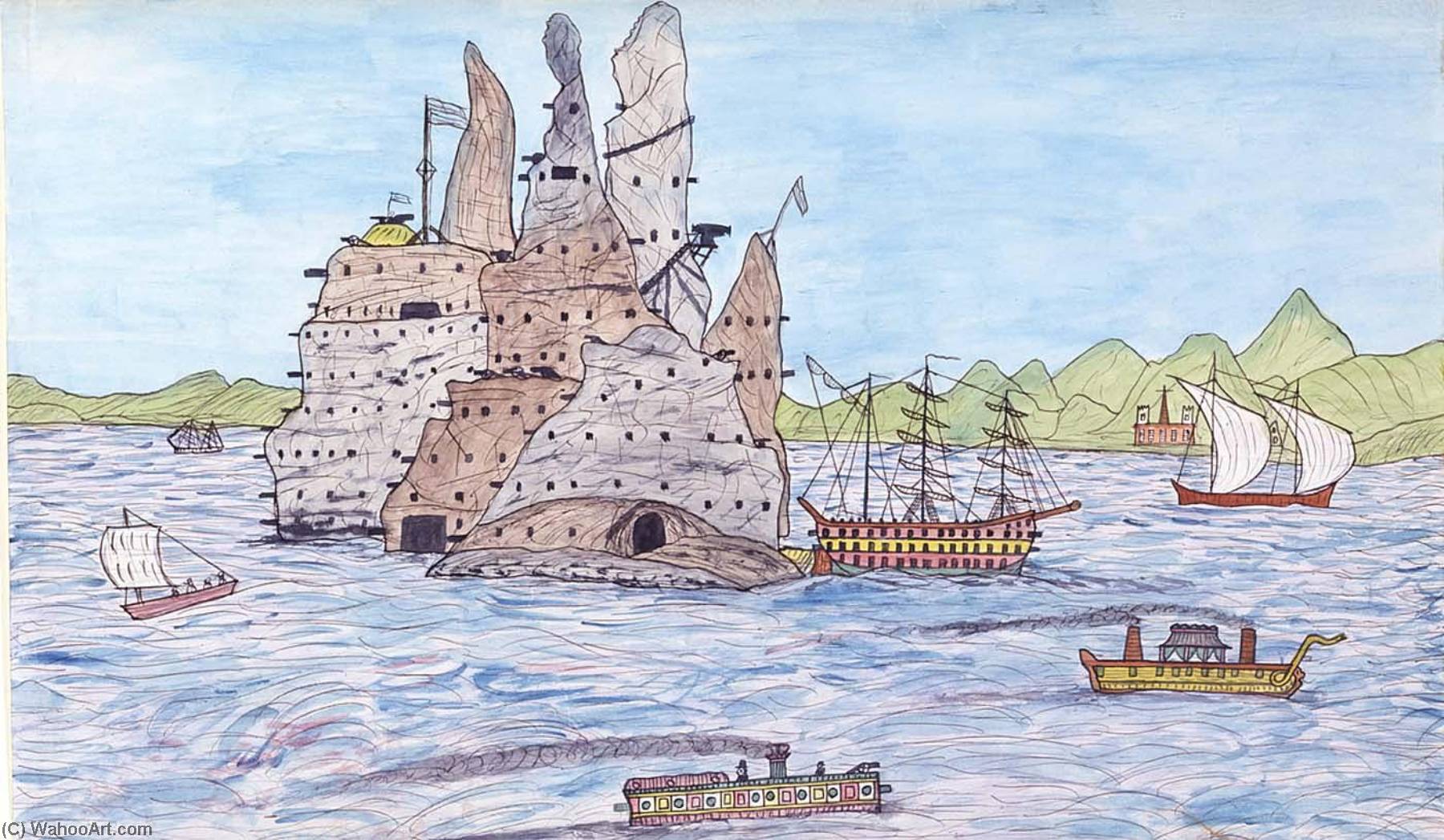 Rock Of Gibraltar — Lawrence W Ladd