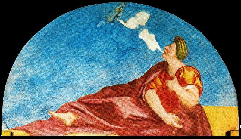 Frescoes Of The Farnesina (zephyr And Flora) — Sebastiano Del Piombo