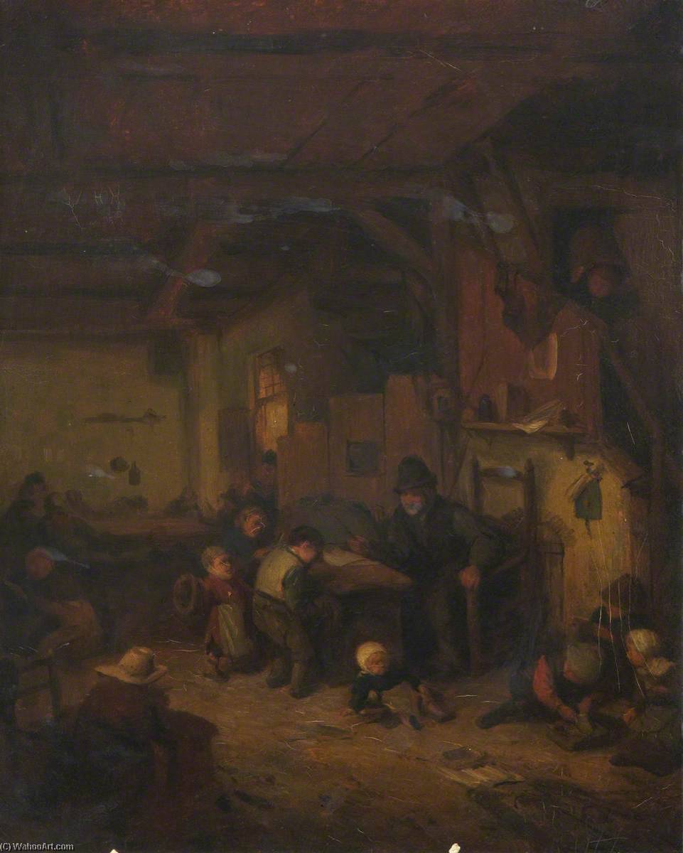 The Schoolmaster (after Adriaen Van Ostade) — Tomas Stjuart Smit
