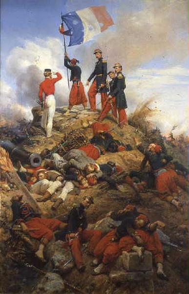La Prise De La Tour Malakoff — Emile Jean Horace Vernet