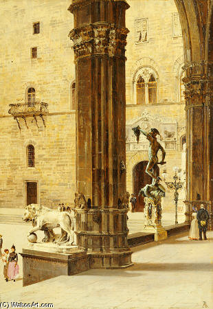 La Loggia Dei Lanzi, Florence — Antonietta Brandeis