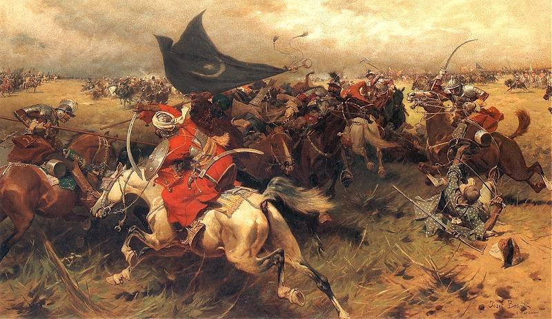Battle Over The Turkish Banner — Josef Von Brandt