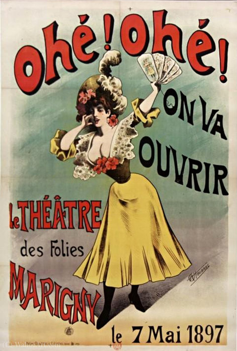 Post Ahoy Ahoy It Will Open Follies Of Théatre Marigny Choubrac — Alfred Choubrac