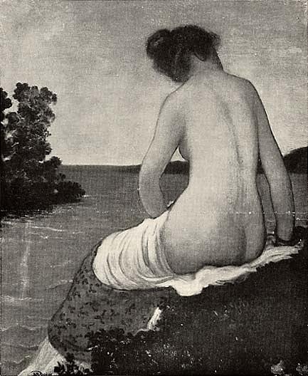 Arethusa, (painting) — Arthur B. Davies