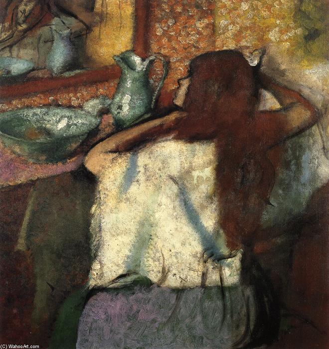 Frau An Ihrem Schminktisch — Hilaire-germain-edgar Degas