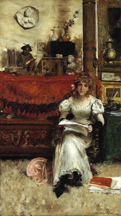 In The Studio — William Merritt Chase