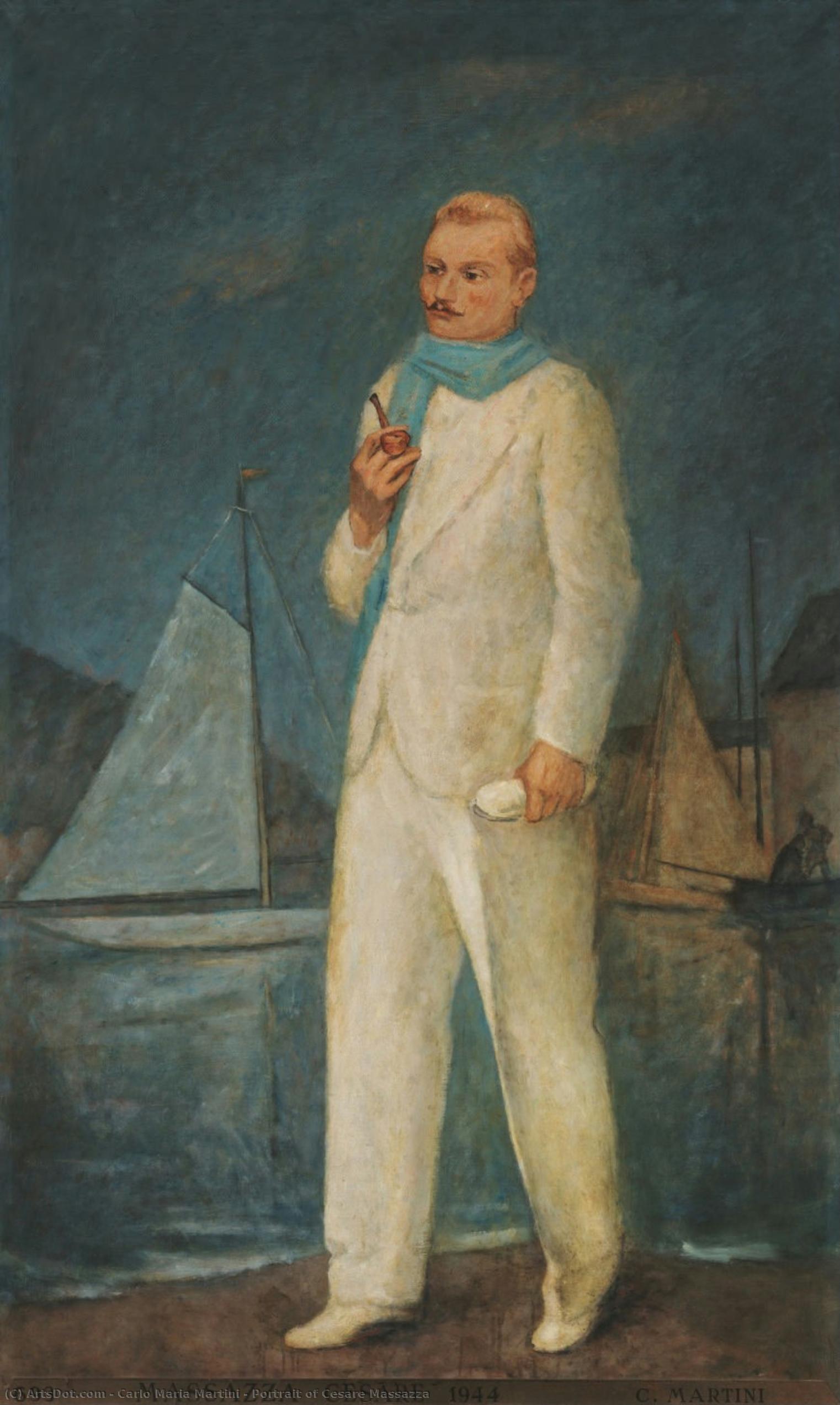 Portrait Of Cesare Massazza — Carlo Maria Martini