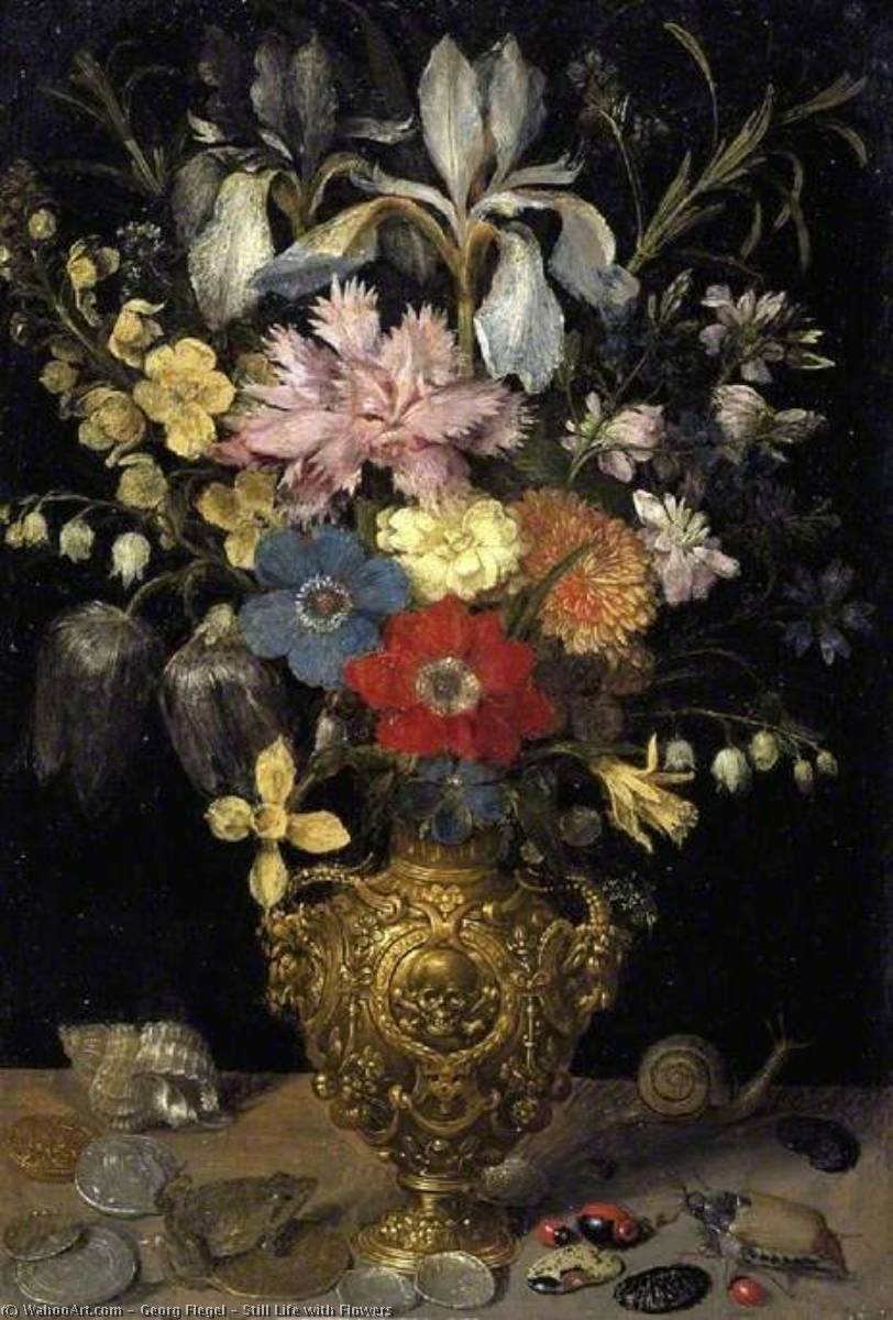 Still Life With Flowers — ゲオルク・フレーゲル
