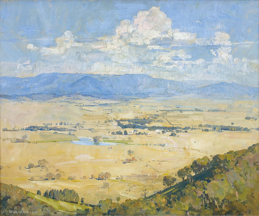Melba`s Country, (1936) — Arthur Ernest Streeton