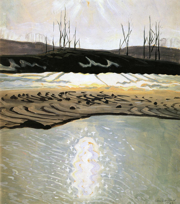 Springtime In The Pool — Charles Burchfield