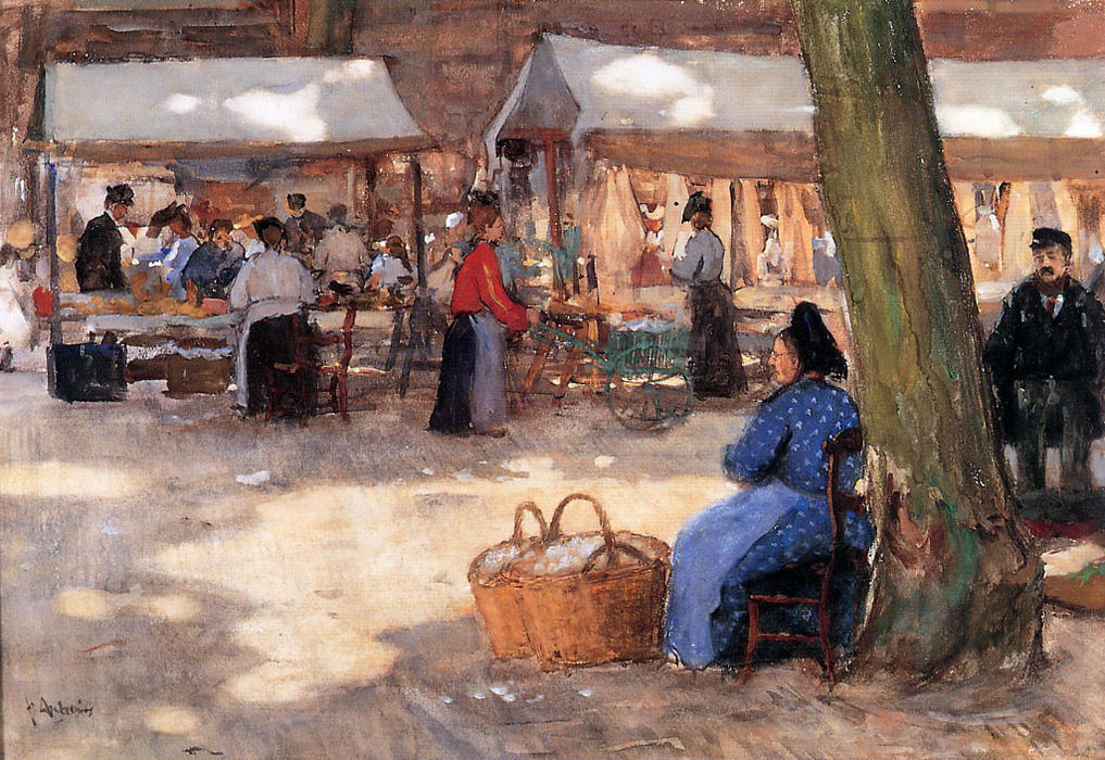 Fabric Market — Pieter Florentius Nicolaas Jacobus Arntzenius