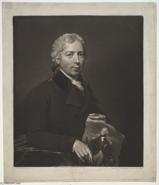Portrait Of Lemuel Francis Abbott — Valentine Green