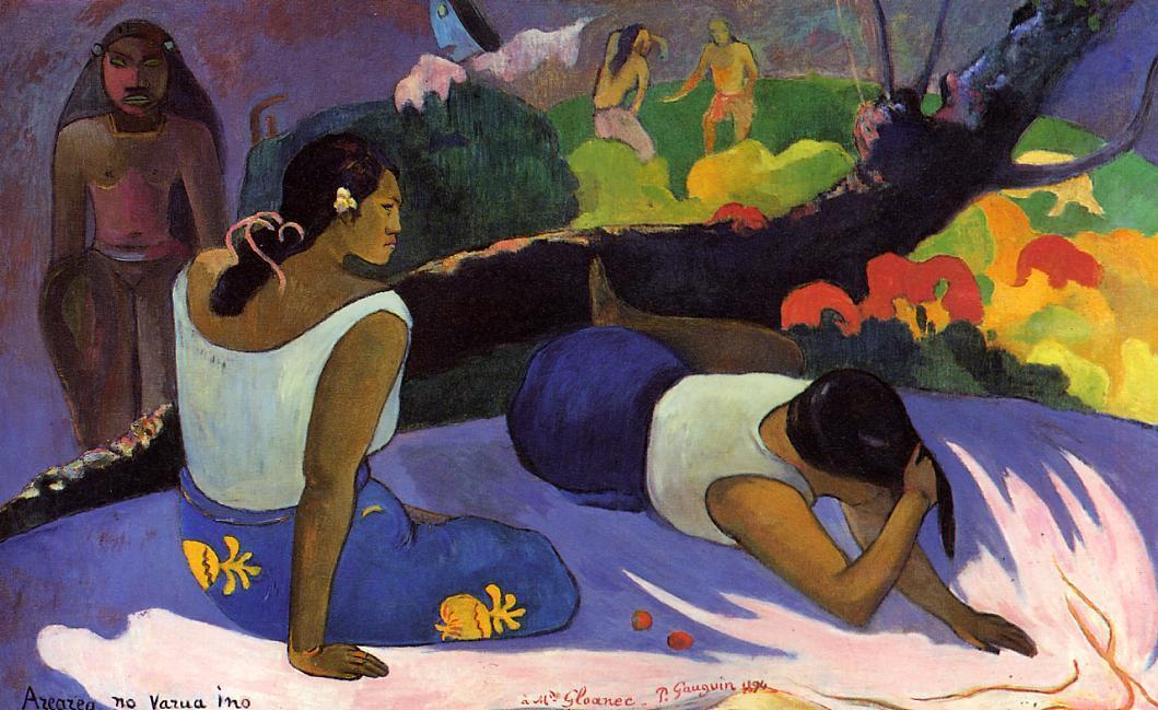 Reclining Tahitian Women — Eugène Henri Paul Gauguin
