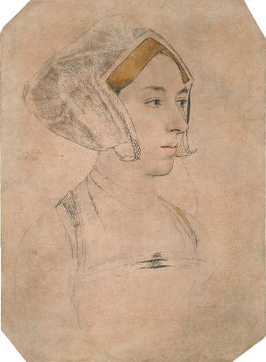 Porträt Einer Dame, Vermutlich Anne Boleyn — Hans Holbein Der Jüngere