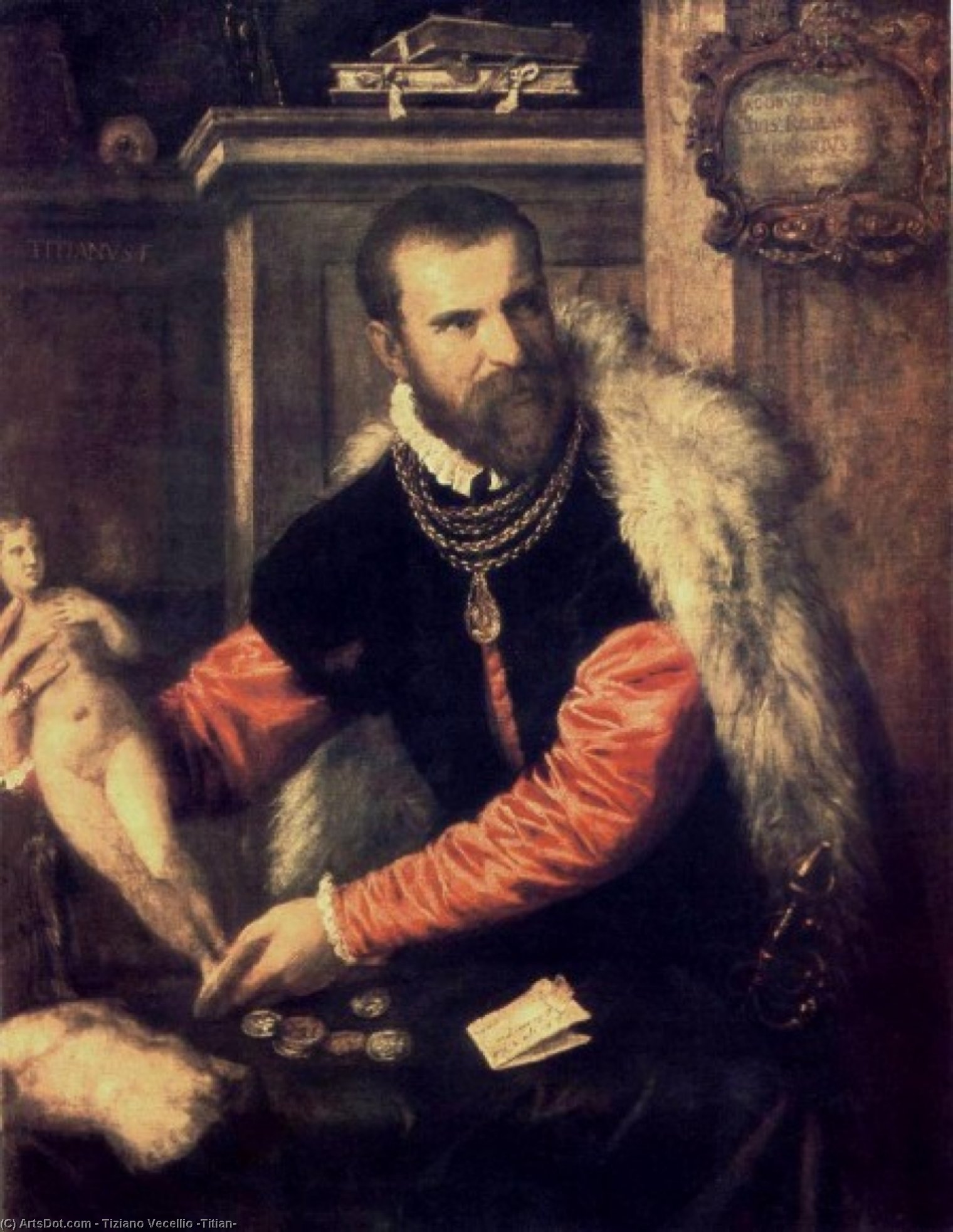 Portrait Of Jacopo Strada — Titian