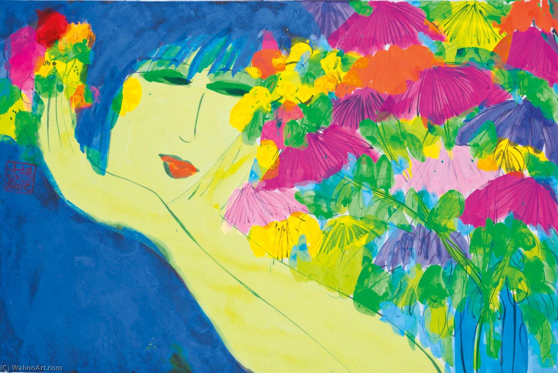 Lady — Walasse Ting
