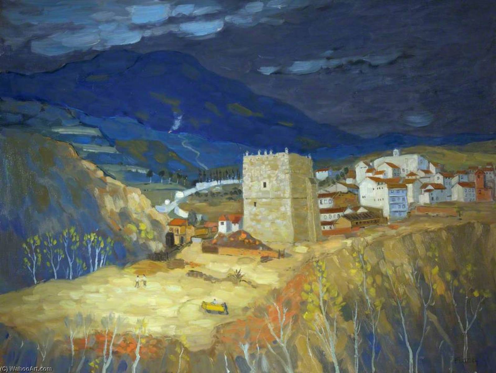 Arab Castle, Agreda — Alastair Frederick Flattely