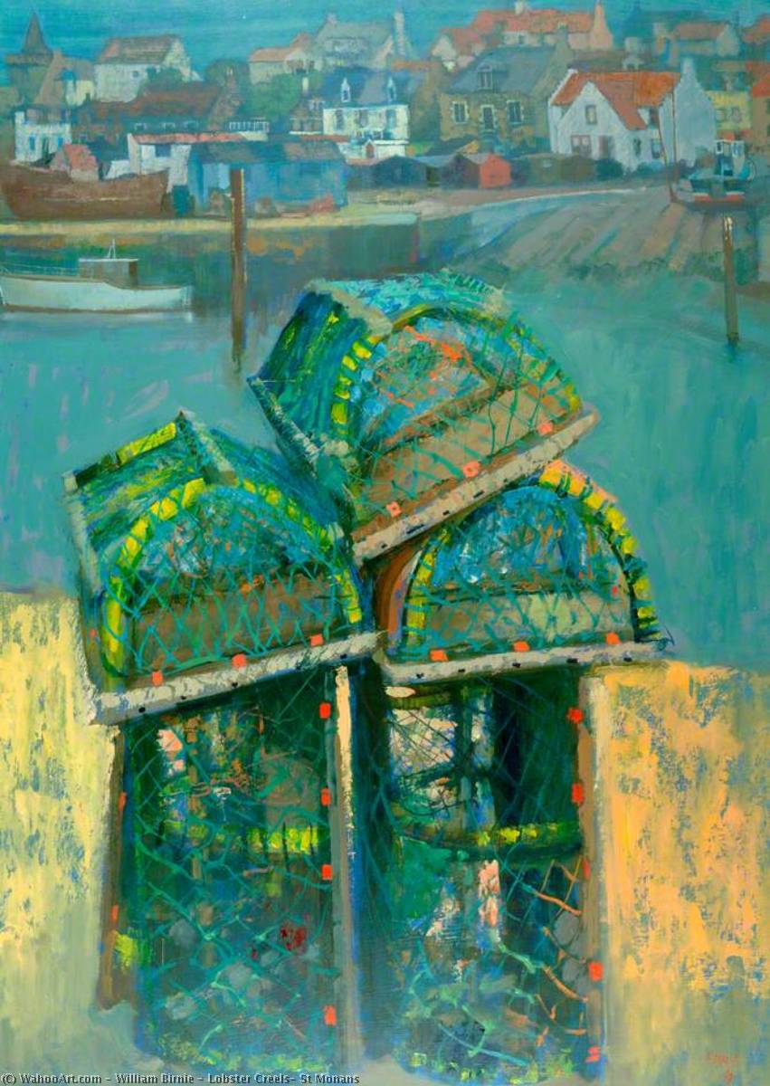 Lobster Creels, St Monans — William Birnie