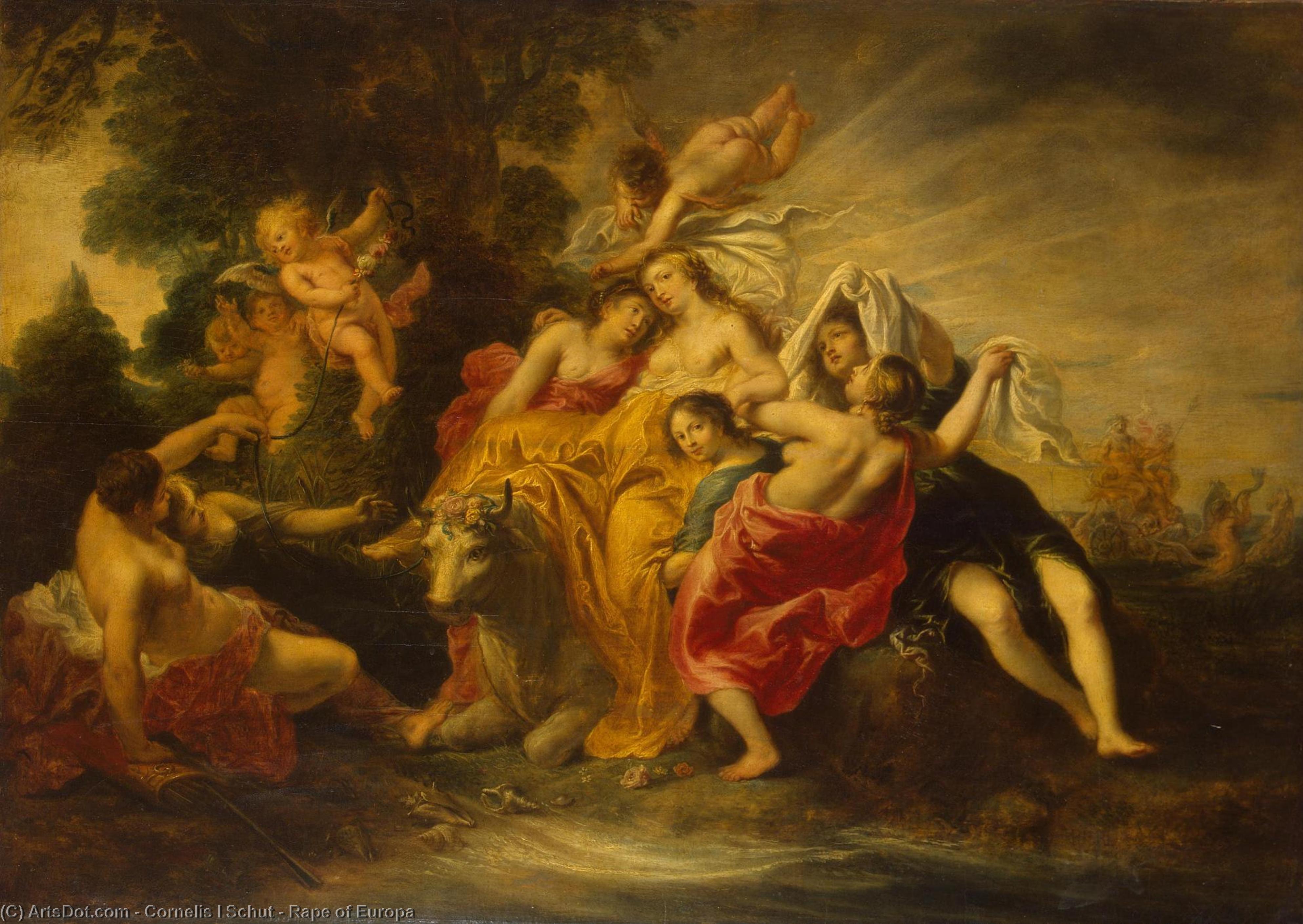 Rape Of Europa — Cornelis Schut