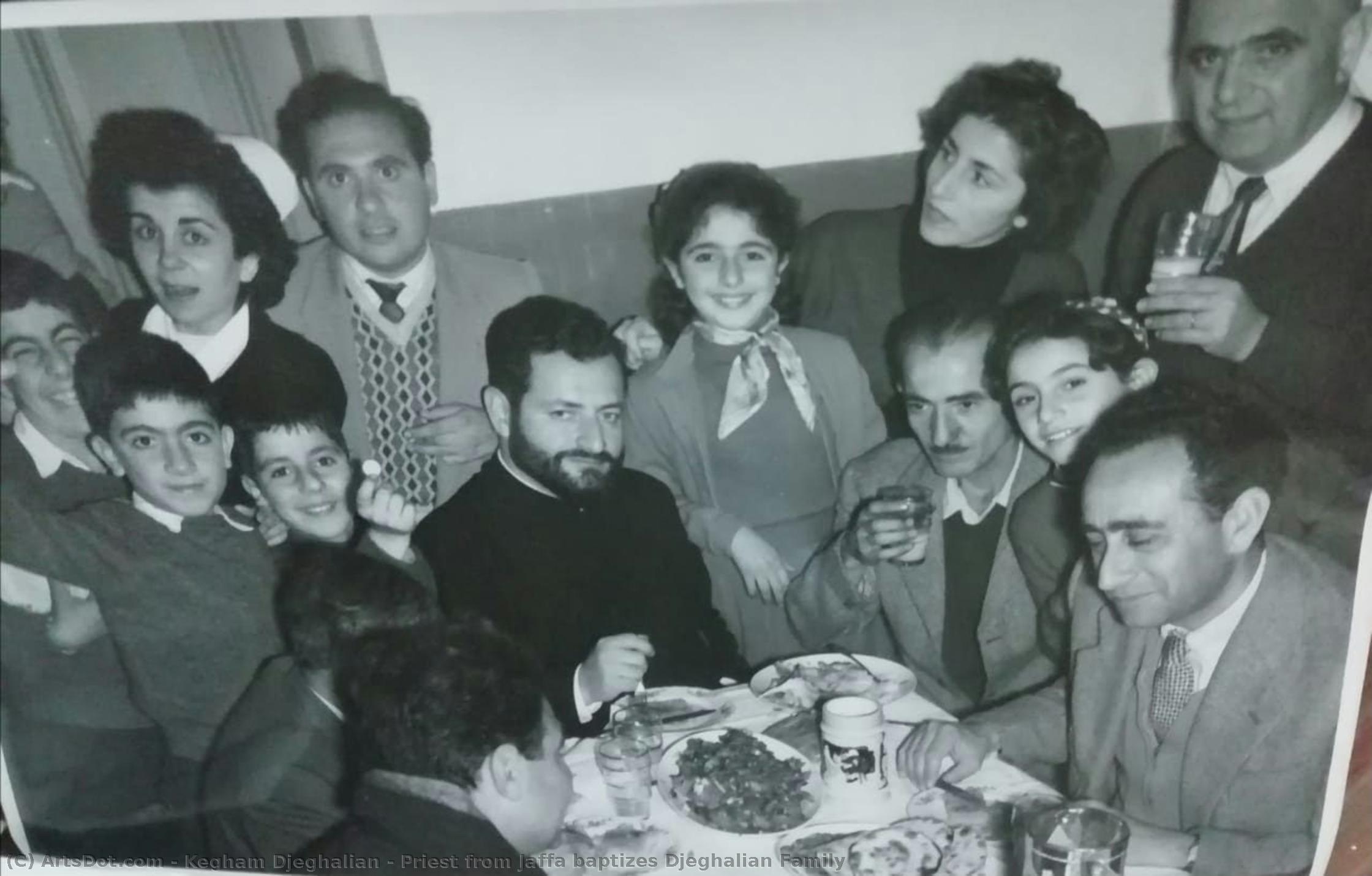 Priest From Jaffa Baptizes Djeghalian Family — Kegham Djeghalian