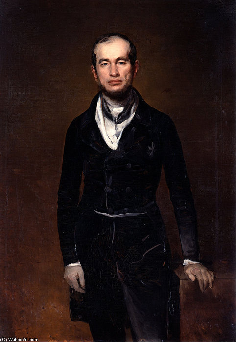 Bildnis Des Kammerherrn Julius Graf Zech-burkersroda — Ferdinand Von Rayski